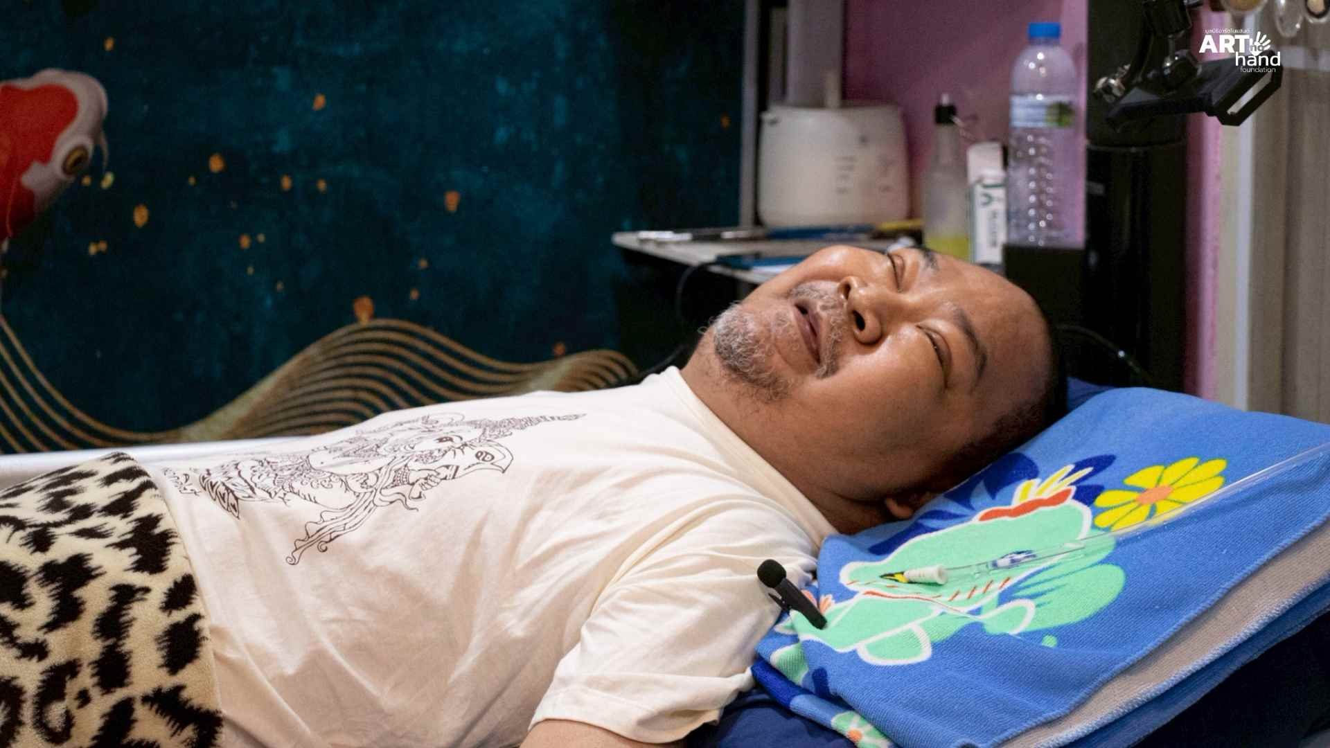 เรื่องราวบันดาลใจ 'นทีป์' ฅนปากศิลป์