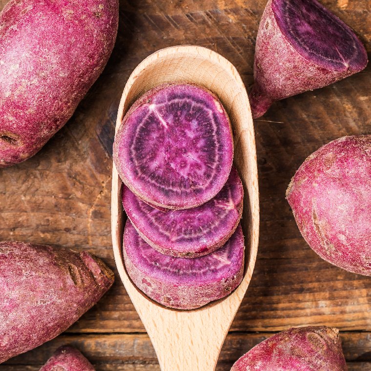 อยากดูอ่อนกว่าวัย สุขภาพแข็งแรง 'มันเทศสีม่วง' ช่วยคุณได้ อยากดูอ่อนกว่าวัย สุขภาพแข็งแรง 'มันเทศสีม่วง' ช่วยคุณได้