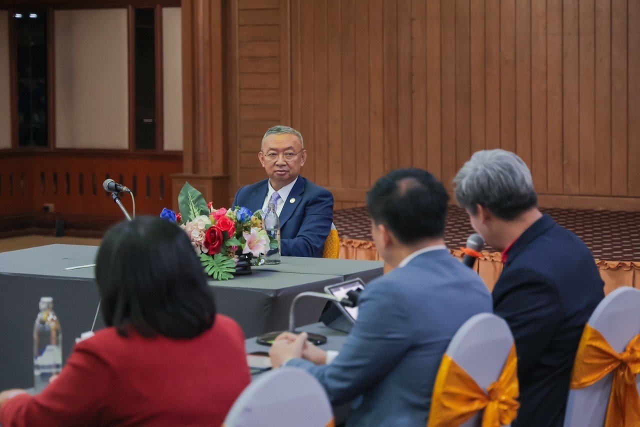 การประชุมขับเคลื่อนการประสานความร่วมมือโครงการ เพิ่มจุดแข็งโรงเรียนพี่ เติมจุดดีโรงเรียนน้อง 