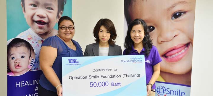  Contribution to Operation Smile Foundation (Thailand)  