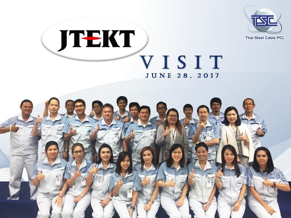 JTEKT (THAILAND) CO.,LTD. visited TSC.