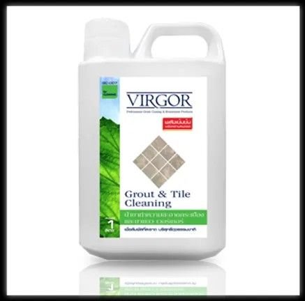 GC-007 : VIRGOR  น้ำยาทำความสะอาด (กระเบื้อง และ ยาแนว) ขนาด 1 ลิตร