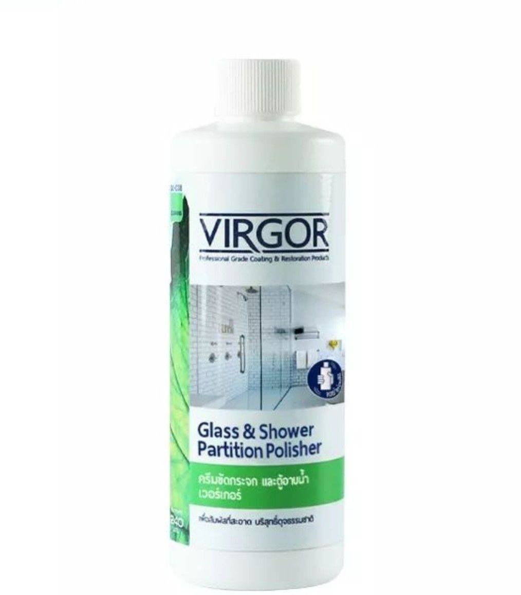 GC-038 : VIRGOR  ครีมขัด (ตู้กระจก และ ตู้อาบน้ำ) ขนาด 1 ลิตร