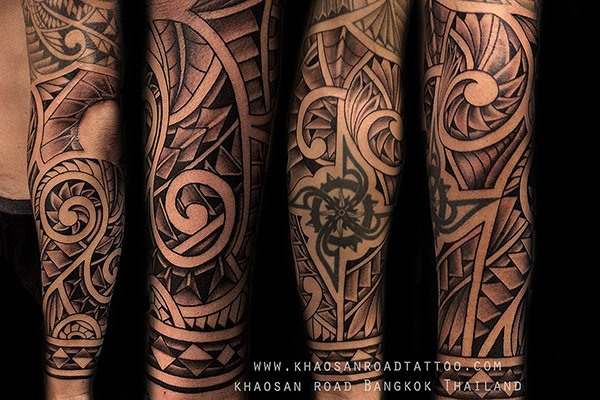 Photo by (heart_rocker_ammu) on Instagram | #maoritattoo #legtattoos  #owltattoo #mandala #with #dottedtattoo | Leg tattoos, Tattoos, Tattoo  designs