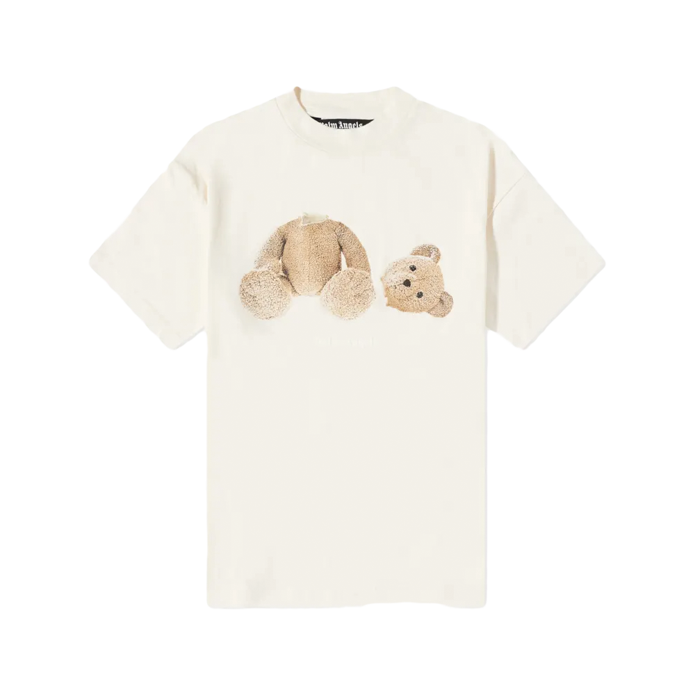 PALM ANGELS KILL THE BEAR TEE CREAM