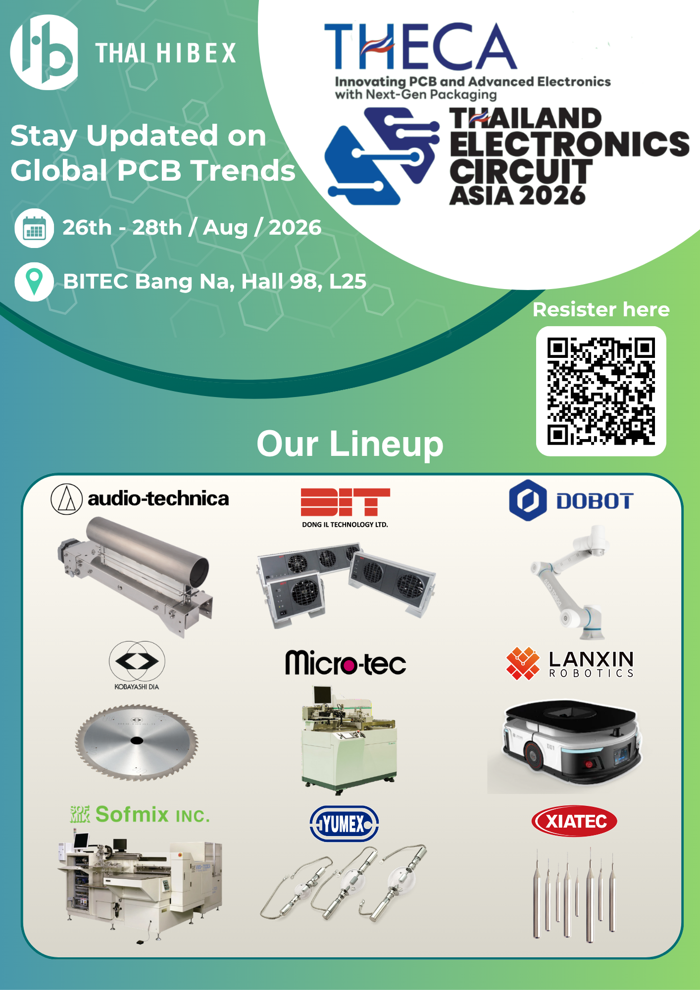 Exhibition | PCB show THECA 2026 participation