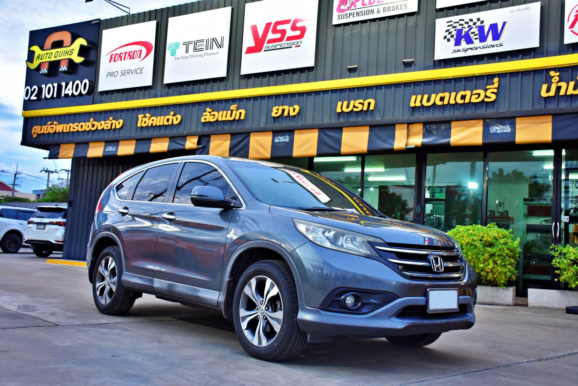 Honda CRV G4 - เปลี่ยนโช๊คอัพ TEIN