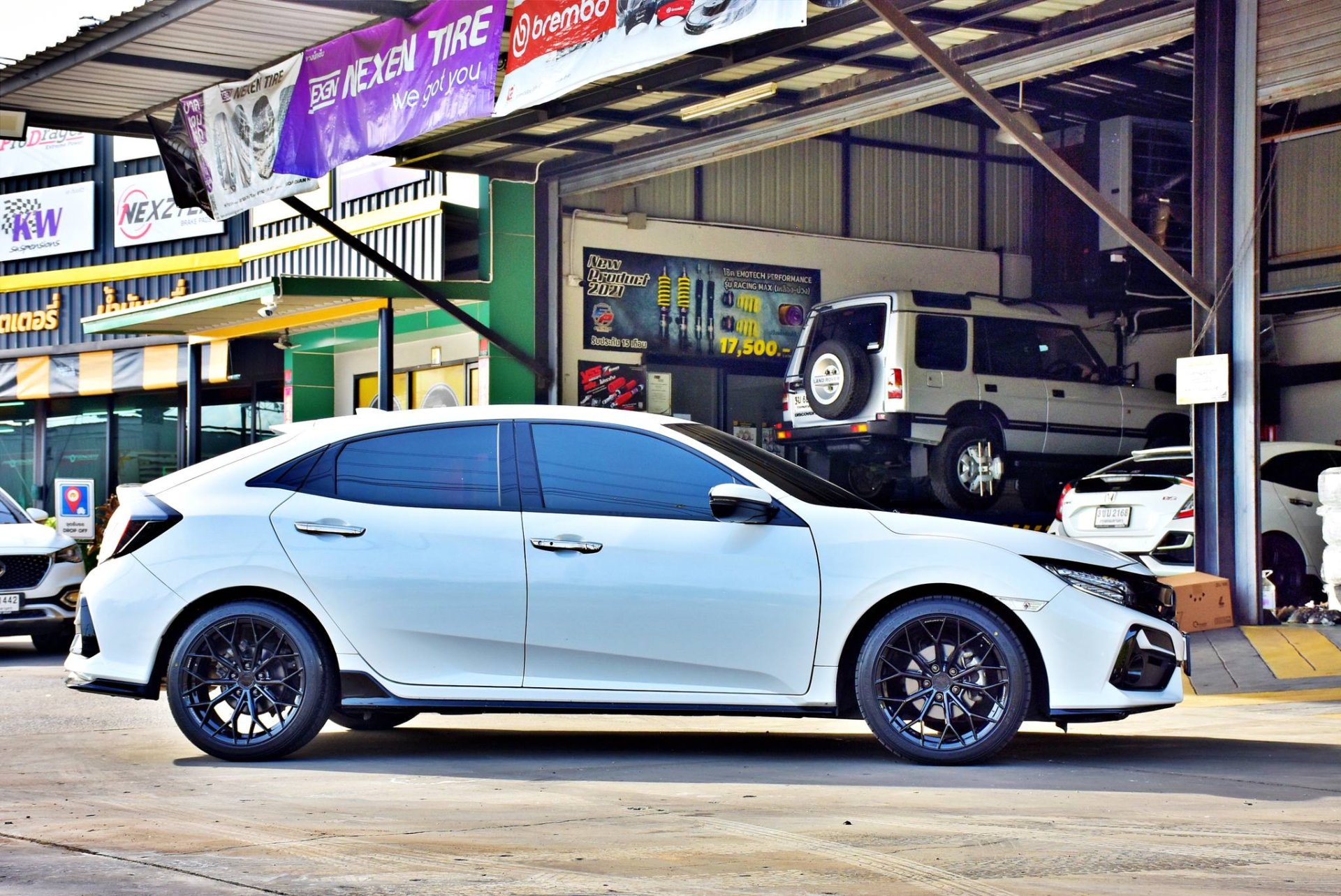 HONDA CIVIC FK - เปลี่ยนล้อแต่ง LENSO VNA