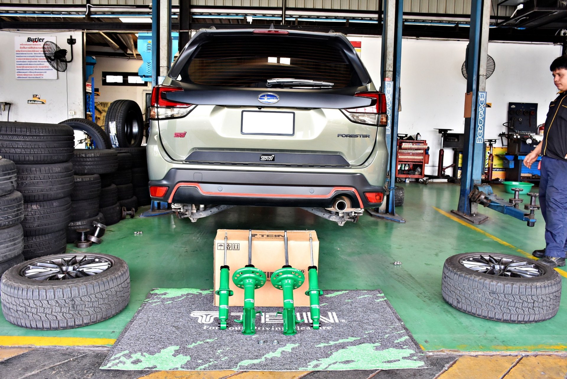 SUBARU FORESTER SK7 - เปลี่ยนโช๊คอัพ TEIN SUBARU FORESTER SK7 - เปลี่ยนโช๊คอัพ TEIN