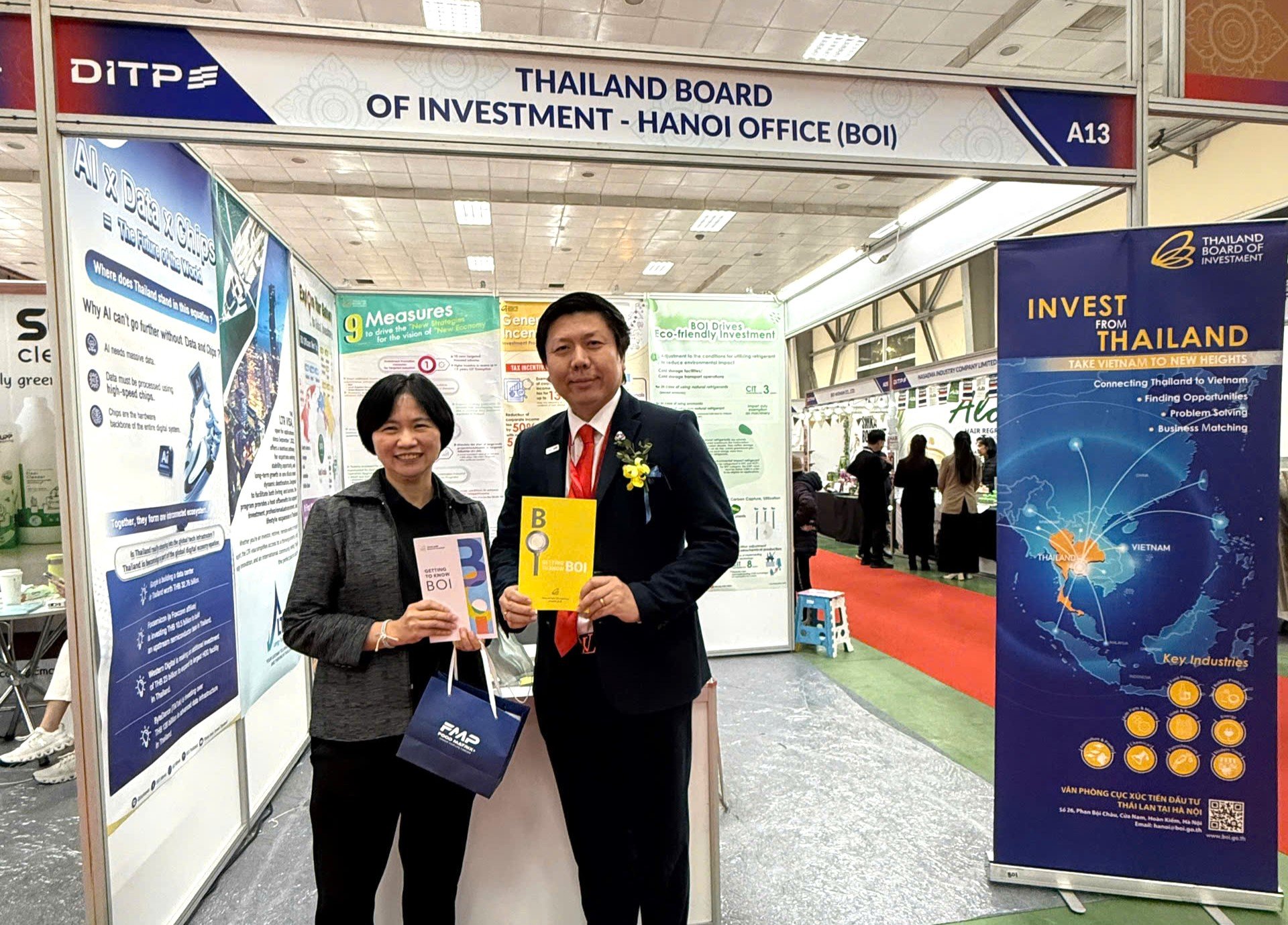 ดร.ภก. ยอดชาย ตั้งใจดีบริสุทธิ์ ร่วมงาน BOI ฮานอย ออกบูธในงาน Thailand Week 2026 ณ กรุงฮานอย