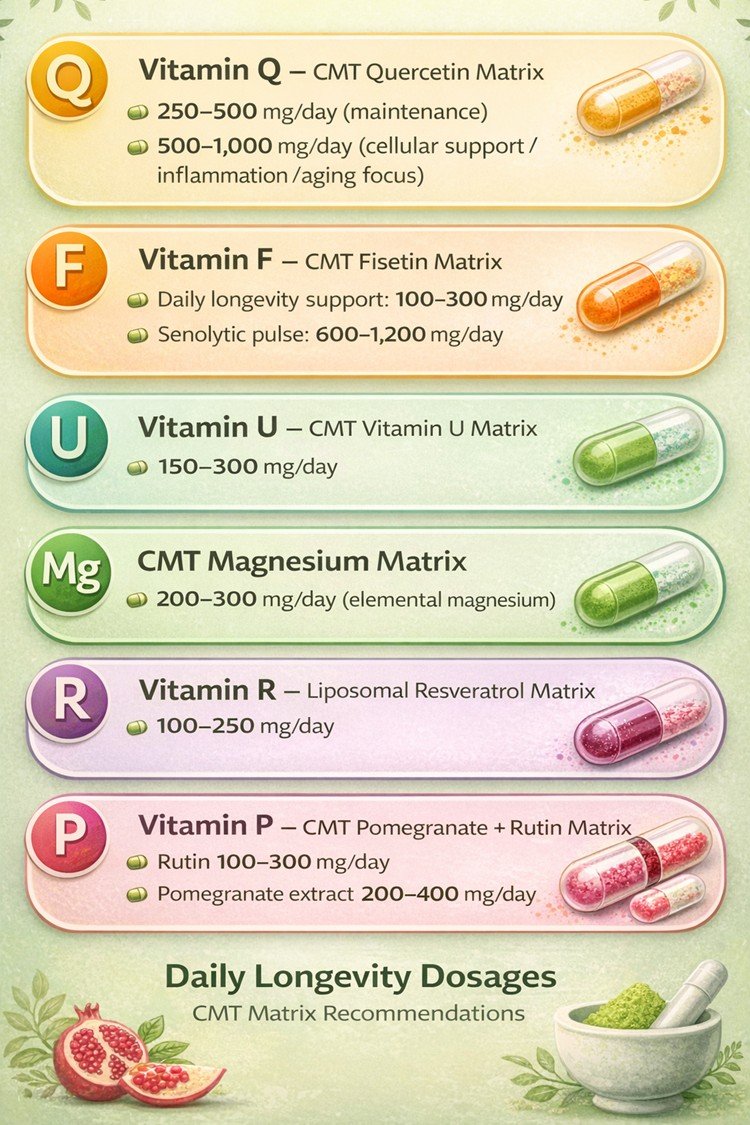 Daily Longevity  Dosages