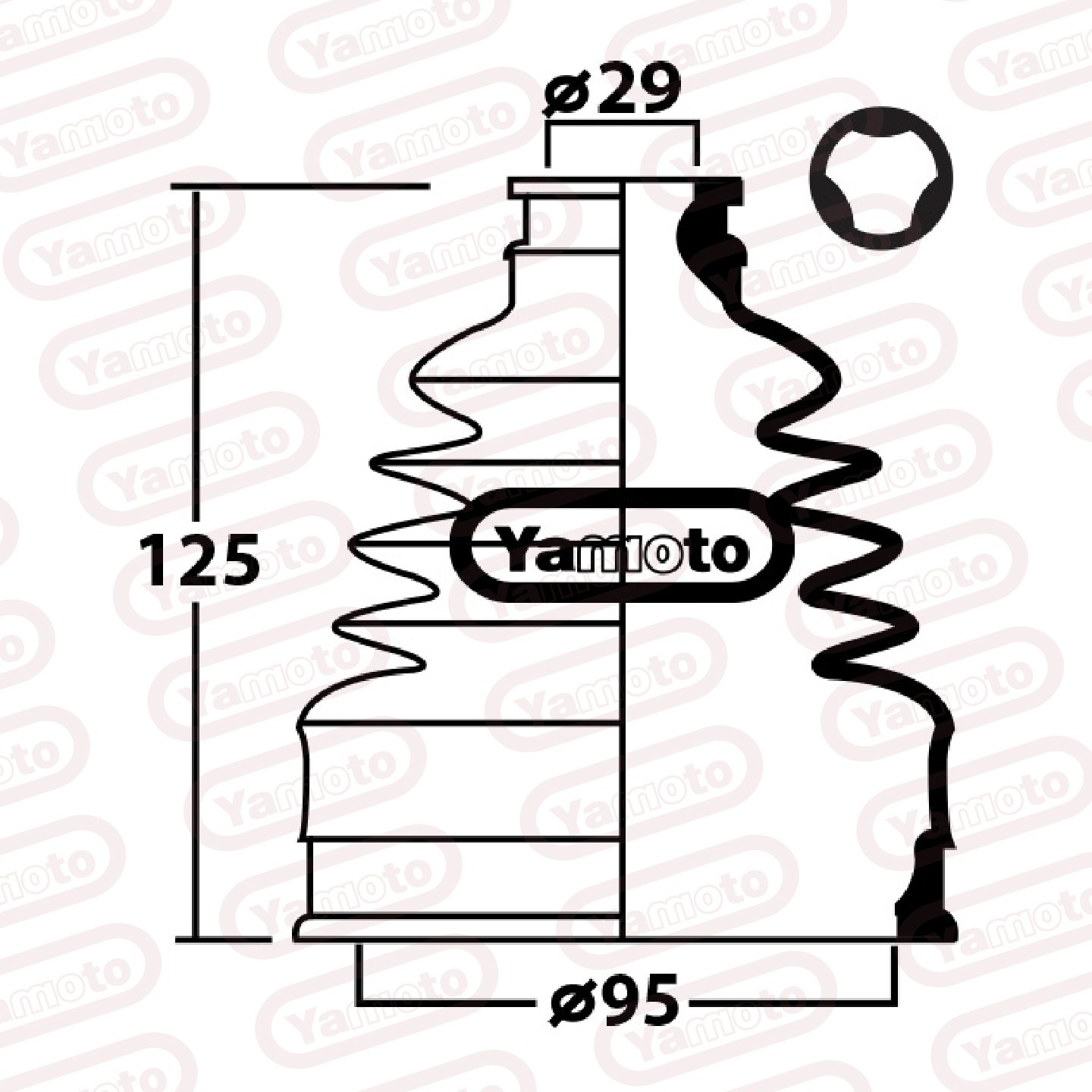 DRIVE SHAFT BOOT -INNER MURANO
