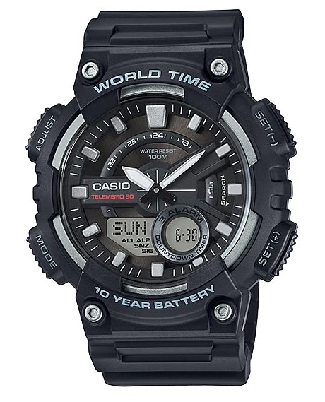 นาฬิกา Casio 10 Year Battery AEQ-110W-1A