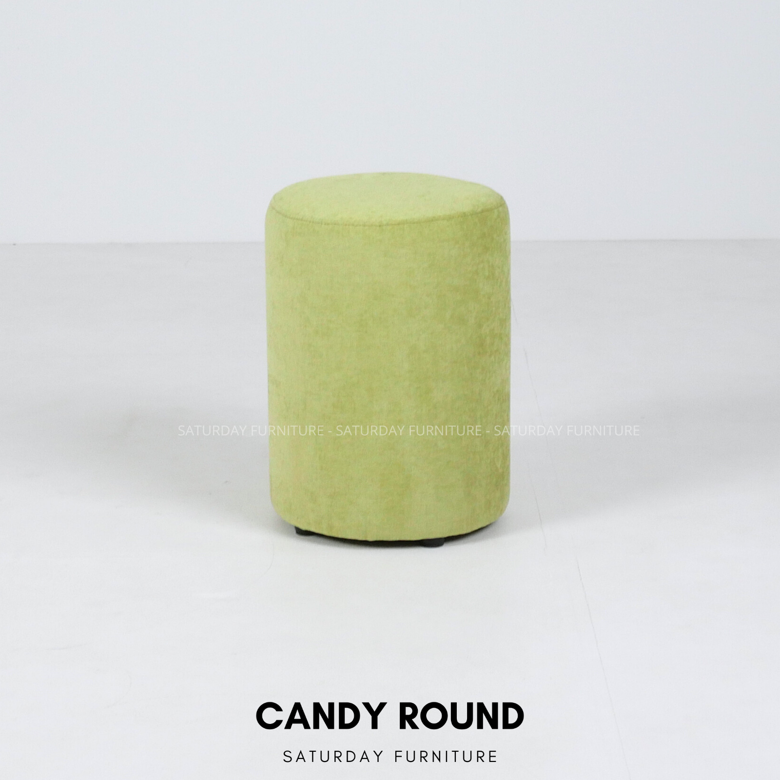 Candy Round Rug Candy round สตูลเบาะผ้า