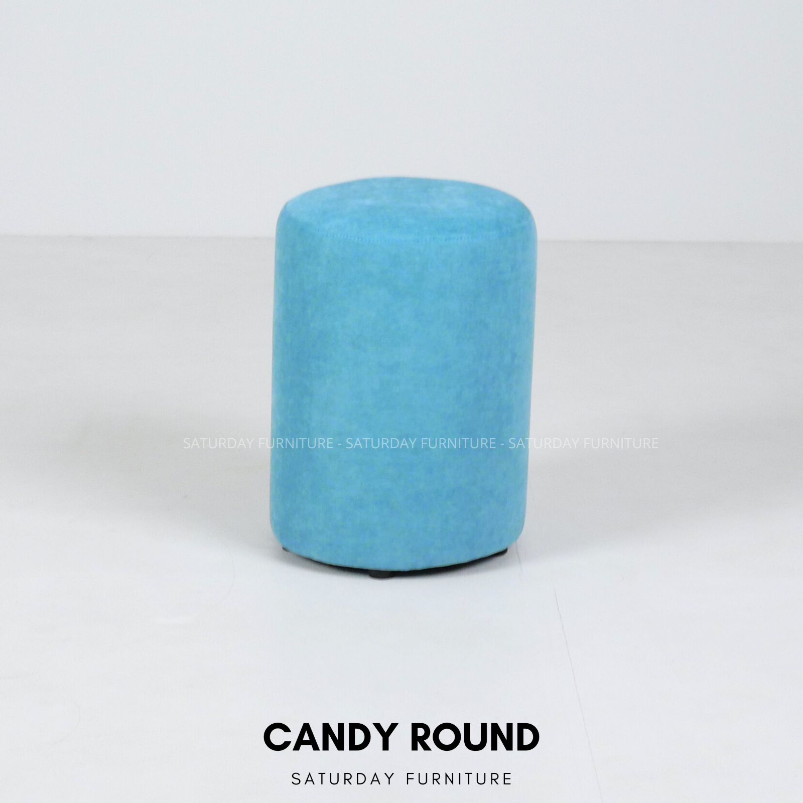Candy Round Rug Candy round สตูลเบาะผ้า