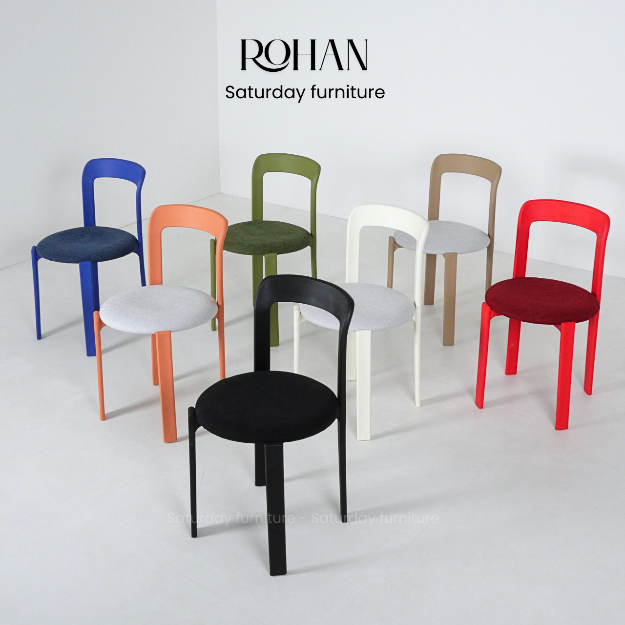Monica Rohan Chairs ROHAN เก้าอี้ทานอาหาร