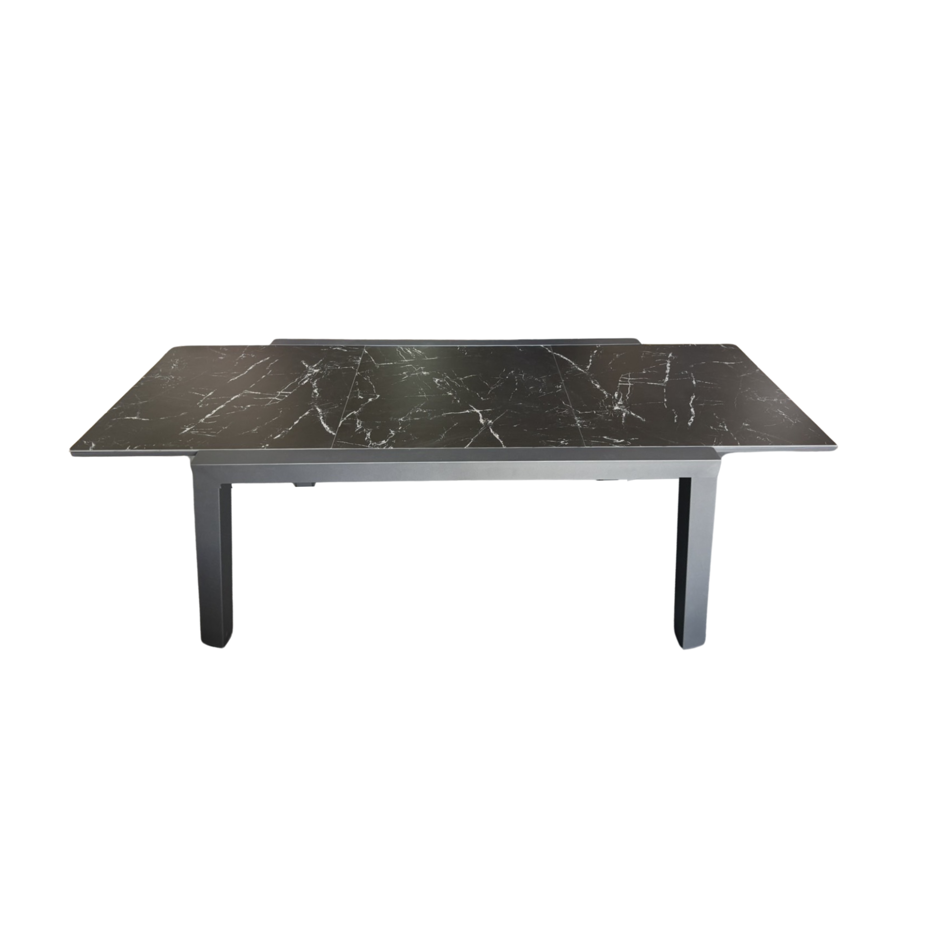 Mable Extendable Table LIVORNO EXTENDING DINING TABLE - BLACK MABLE - M S Natural Design
