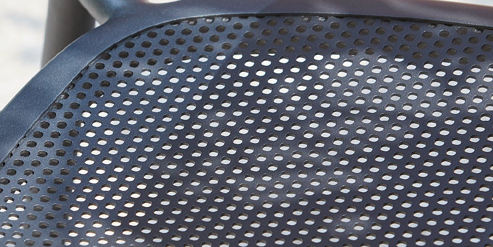 ตารางสเปคเก้าอี้เอ้าดอร์ Gusto Stackable Sidechair สี Charcoal Matt | Gusto Outdoor Chair Specifications ตารางแสดงรายละเอียดและขนาดเก้าอี้เอ้าดอร์ Gusto Stackable Sidechair สี Charcoal Matt ขนาด 75 × 58 × 96 ซม. โครงอะลูมิเนียม จาก ms natural design | Gusto stackable aluminum outdoor sidechair specification table