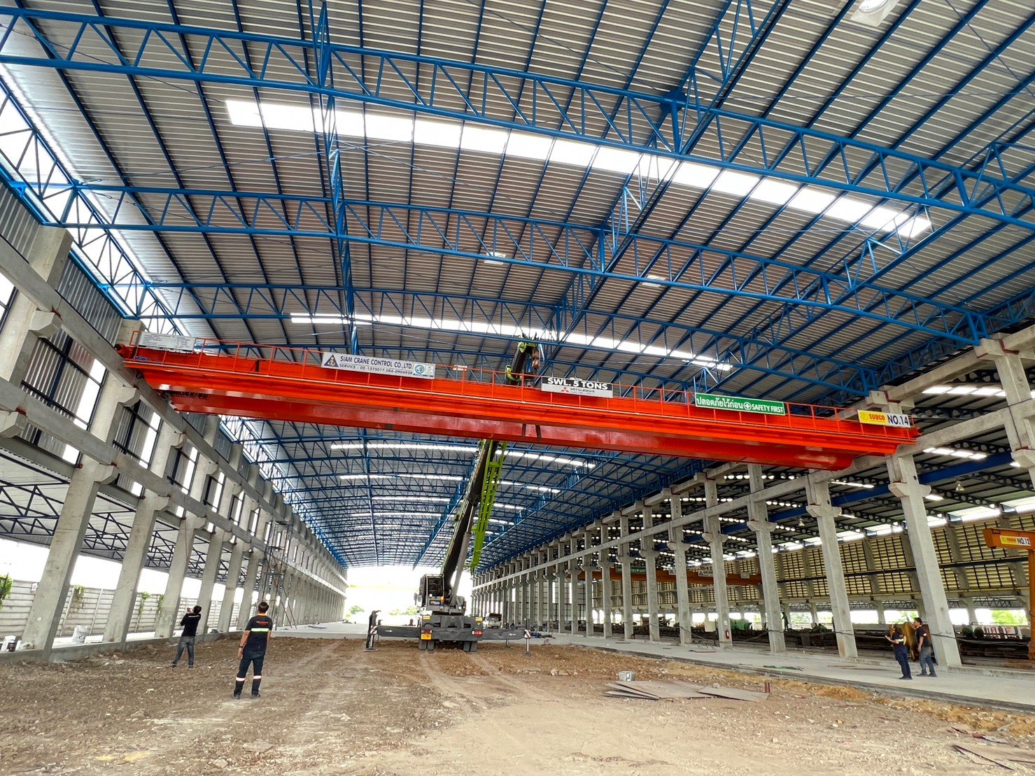 Overhead Crane Double Boxgirder Capacity 5 Tons