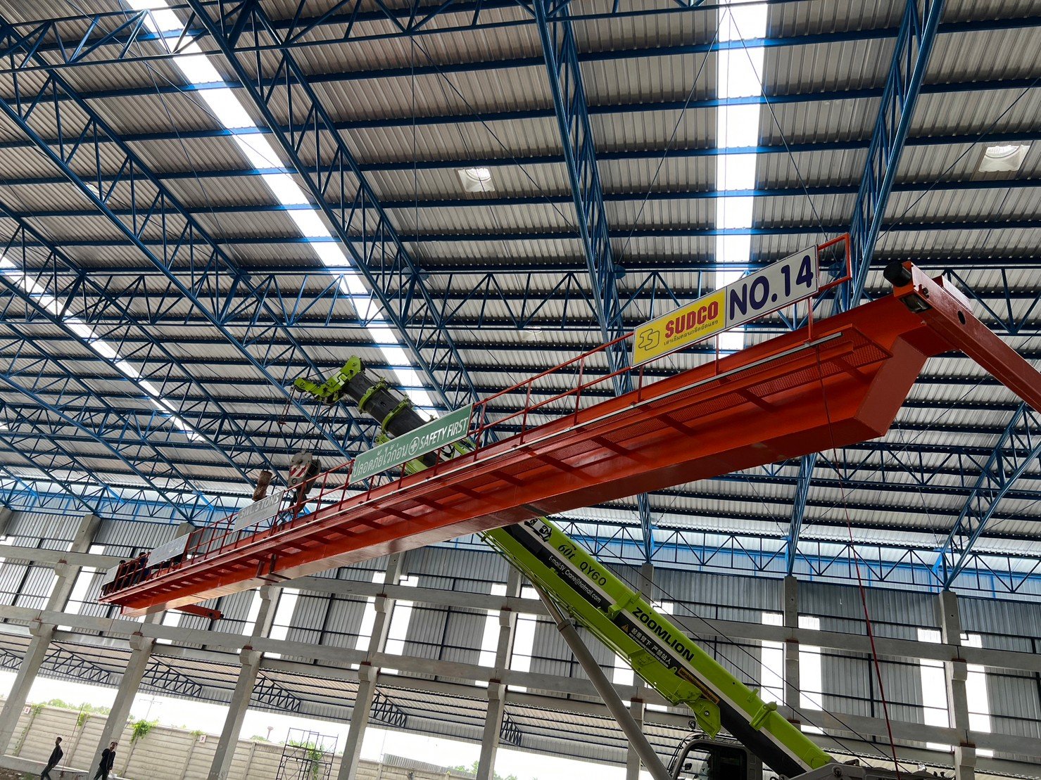 Overhead Crane Double Boxgirder Capacity 5 Tons