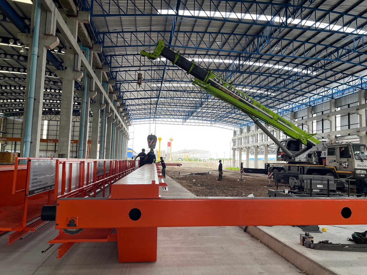 Overhead Crane Double Boxgirder Capacity 5 Tons