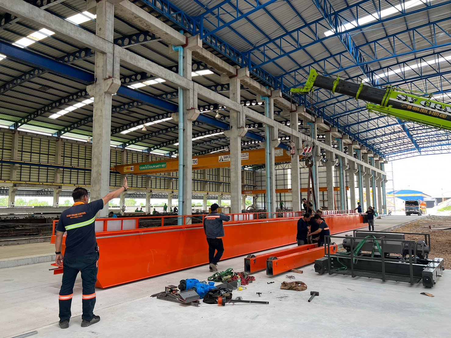 Overhead Crane Double Boxgirder Capacity 5 Tons