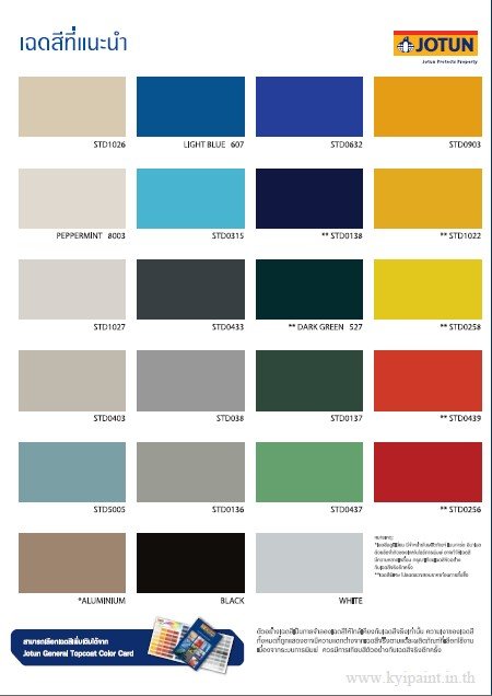 Penan Color Code เพนการ์ด อีนาเมล - kyipaint
