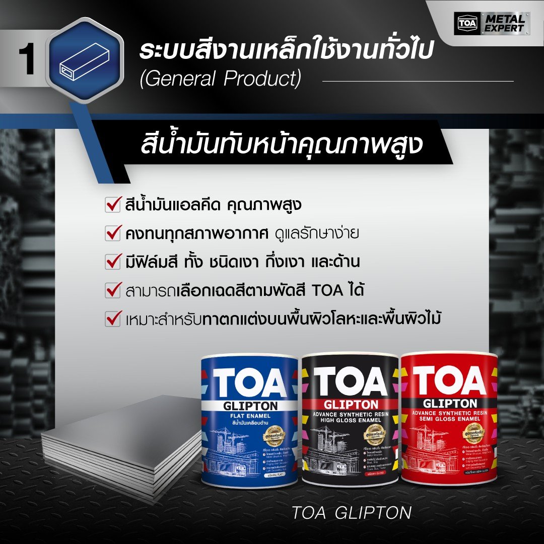 Toa Green Color TOA GLIPTON Flat Enamel