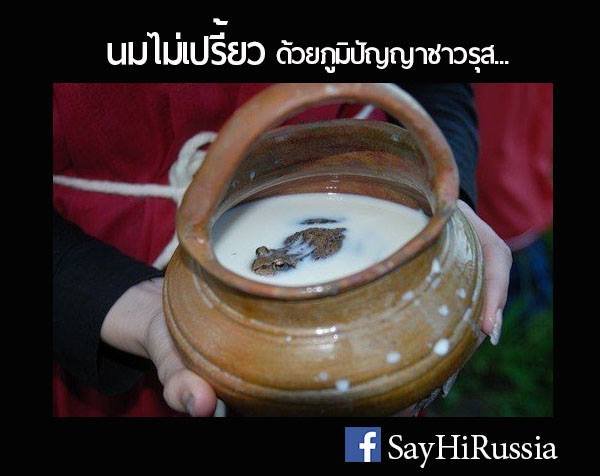 วิธีทำให้นมไม่บูดด้วยภูมิปัญญาชาวรุส วิธีทำให้นมไม่บูดด้วยภูมิปัญญาชาวรุส