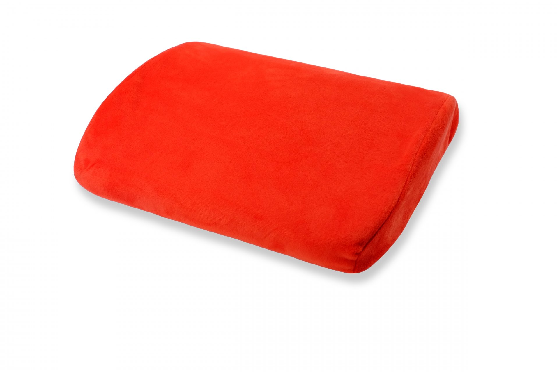 红色靠垫