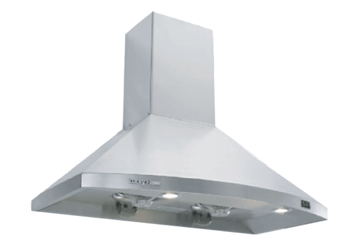 Silver shop range hood
