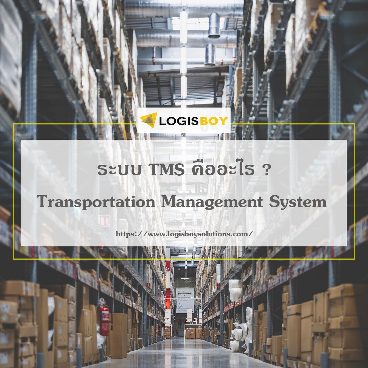 ระบบ TMS คืออะไร ? ทำไมถึงต้องใช้ ระบบ TMS คืออะไร ? ทำไมถึงต้องใช้