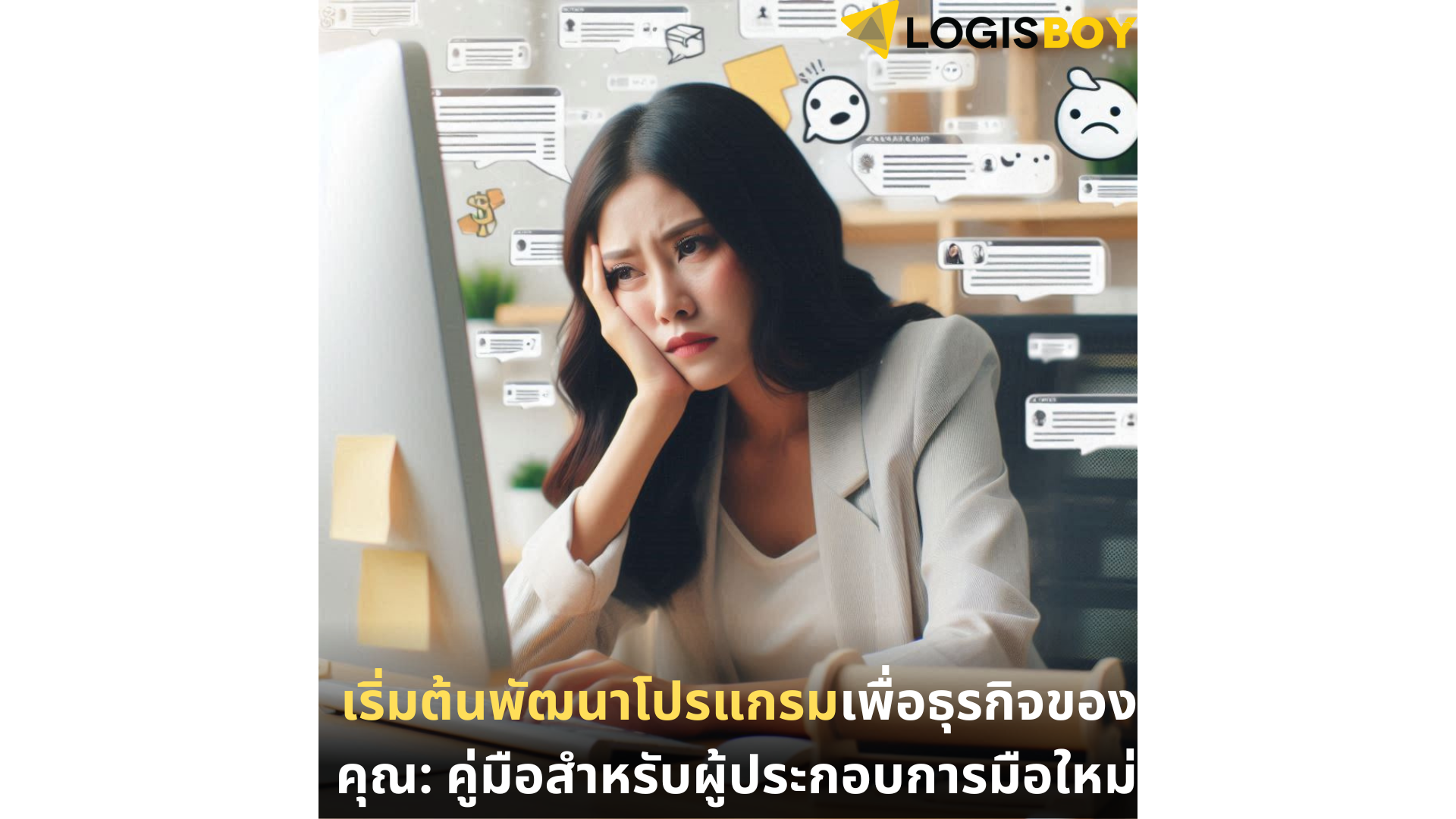 เริ่มต้นพัฒนาโปรแกรมเพื่อธุรกิจของคุณ: คู่มือสำหรับผู้ประกอบการมือใหม่ เริ่มต้นพัฒนาโปรแกรมเพื่อธุรกิจของคุณ: คู่มือสำหรับผู้ประกอบการมือใหม่