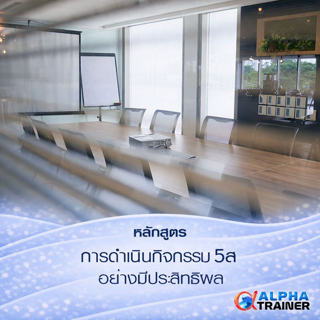 การดำเนินกิจกรรม 5ส อย่างมีประสิทธิผล