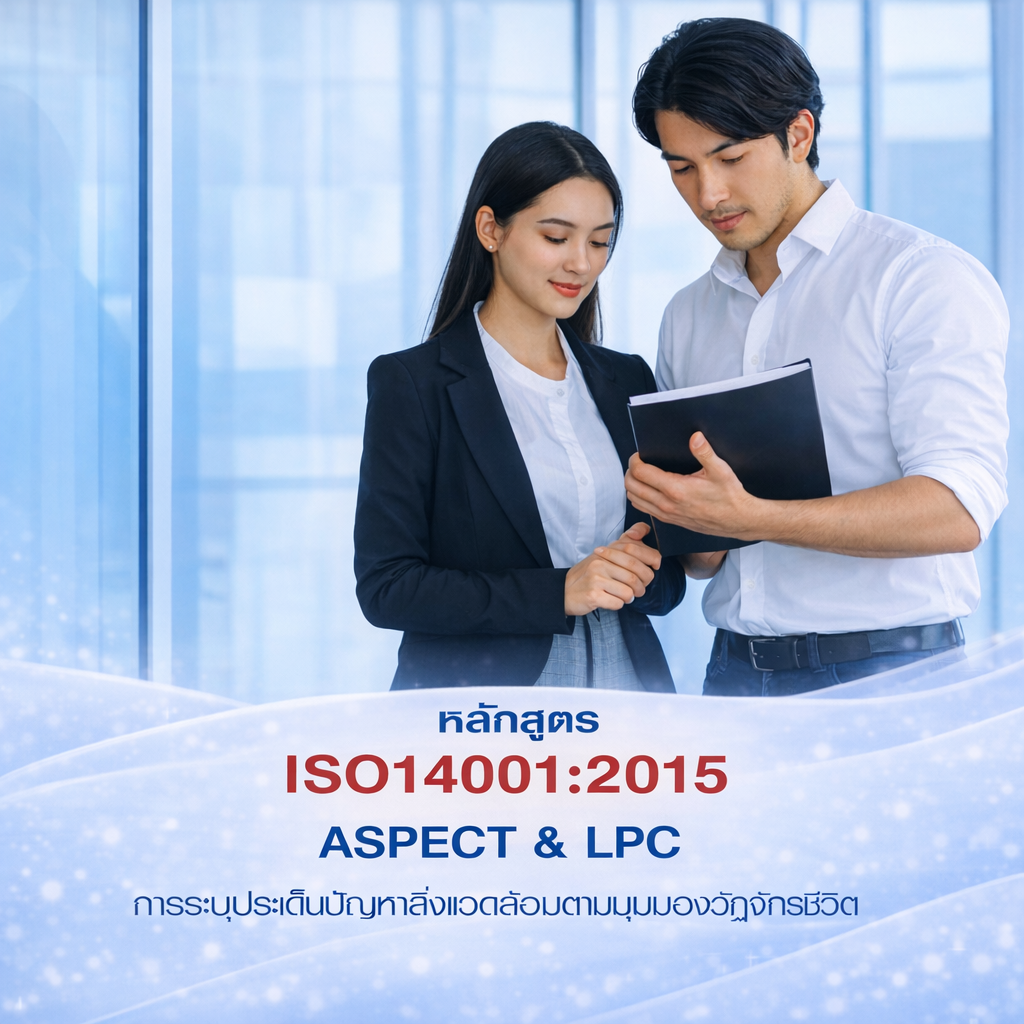ISO14001:2015 การระบุประเด็นปัญหาสิ่งแวดล้อมตามมุมมองวัฏจักรชีวิต ASPECT & LPC