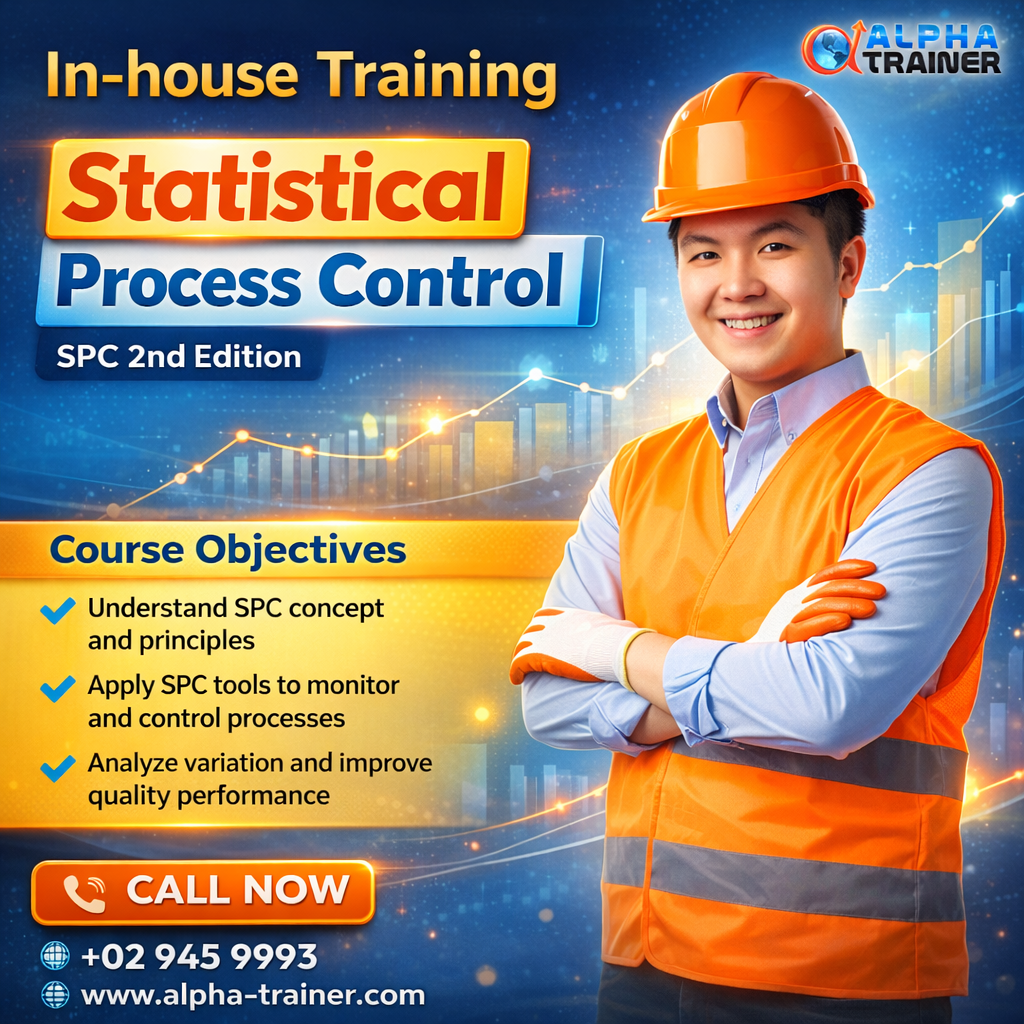 หลักสูตร : Statistical Process Control SPC 2nd Edition การควบคุมขบวนการเชิงสถิติ