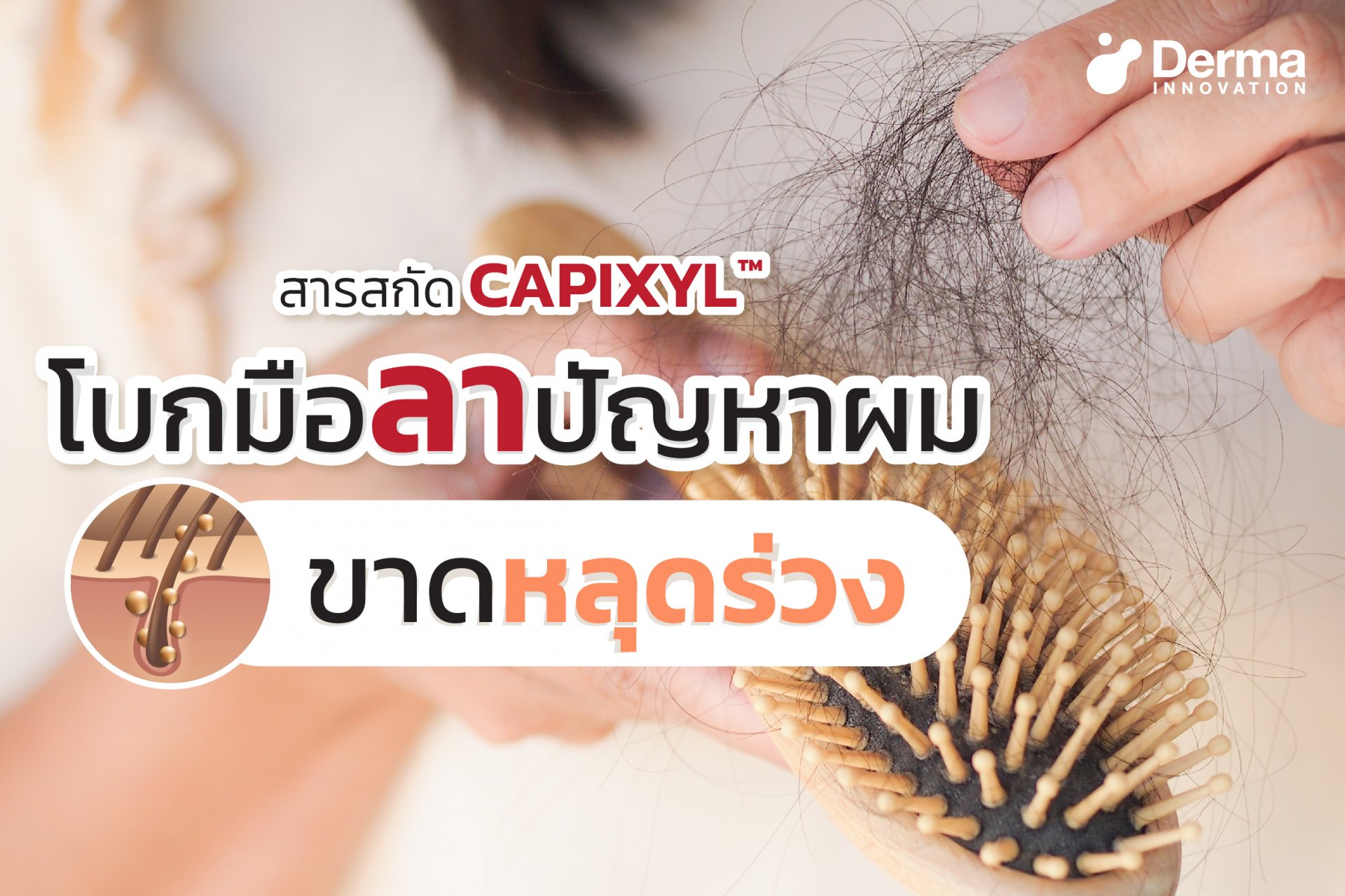 CAPIXYL™ innovation waves goodbye to hair loss problems