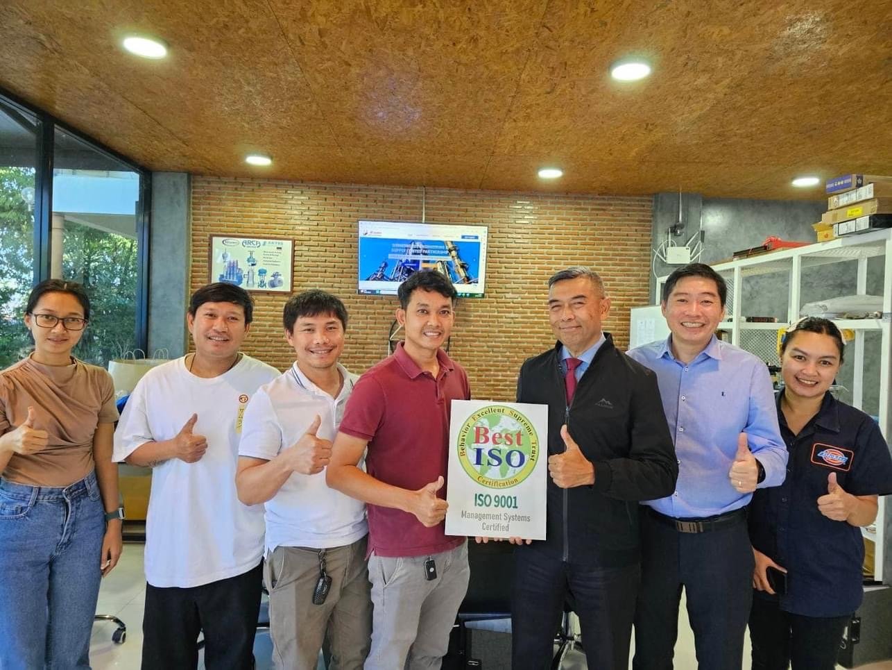 ปี 2566 : หจก. SIRIMONGKOL ENGINEERING & SUPPLY ได้รับการรับรองระบบมาตรฐาน ISO9001:2015  ปี 2566 : หจก. SIRIMONGKOL ENGINEERING & SUPPLY ได้รับการรับรองระบบมาตรฐาน ISO9001:2015