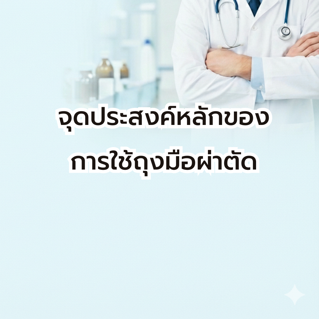 จุดประสงค์หลักของการใช้ถุงมือผ่าตัด