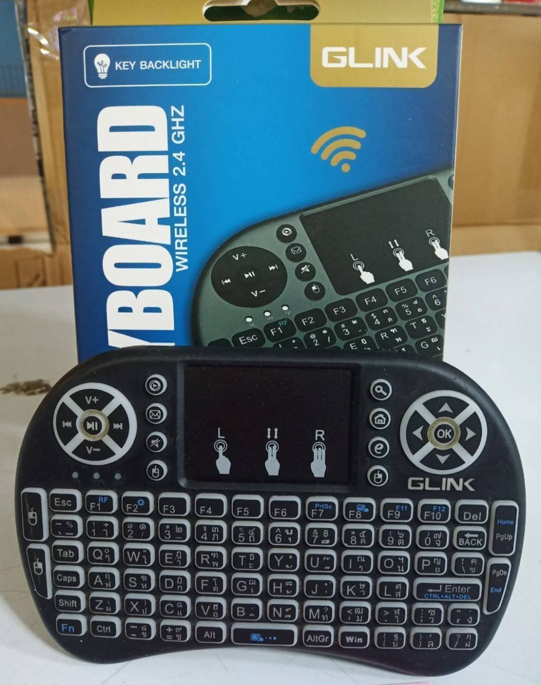 คีย์บอร์ดมินิ ไร้สาย Glink คีย์บอร์ดมินิ ไร้สาย Glink
