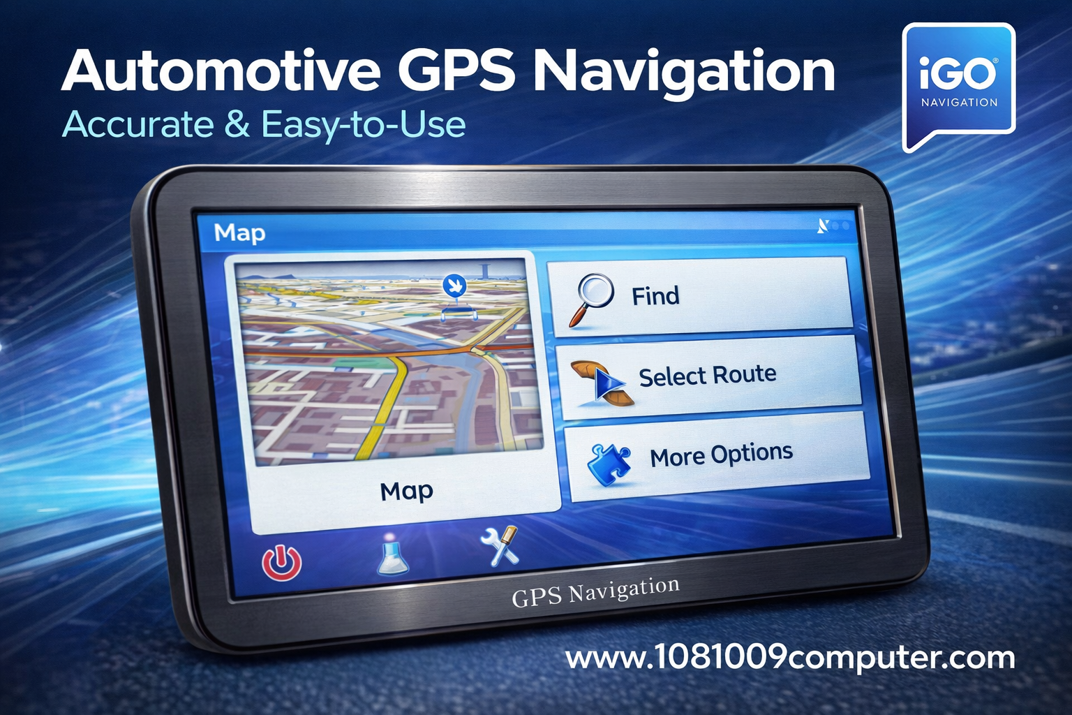 GPS นำทางติดรถยนต์ พร้อมใช้งานทันที ไม่ต้องพึ่งสัญญาณมือถือ!