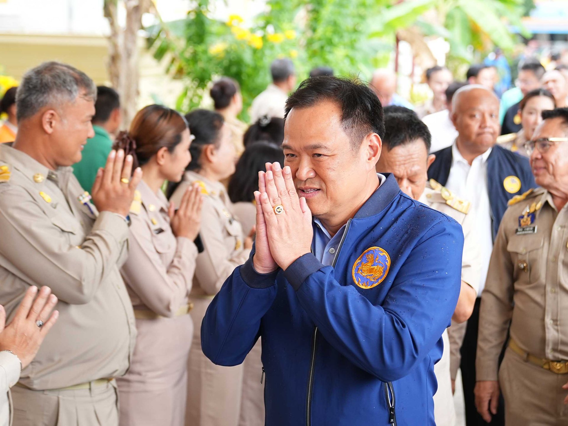 อนุทิน ชูมหาดไทยแสดงพลังความจงรักภักดี  เนื่องในวันกำนันผู้ใหญ่บ้าน ประจำปี 2567 