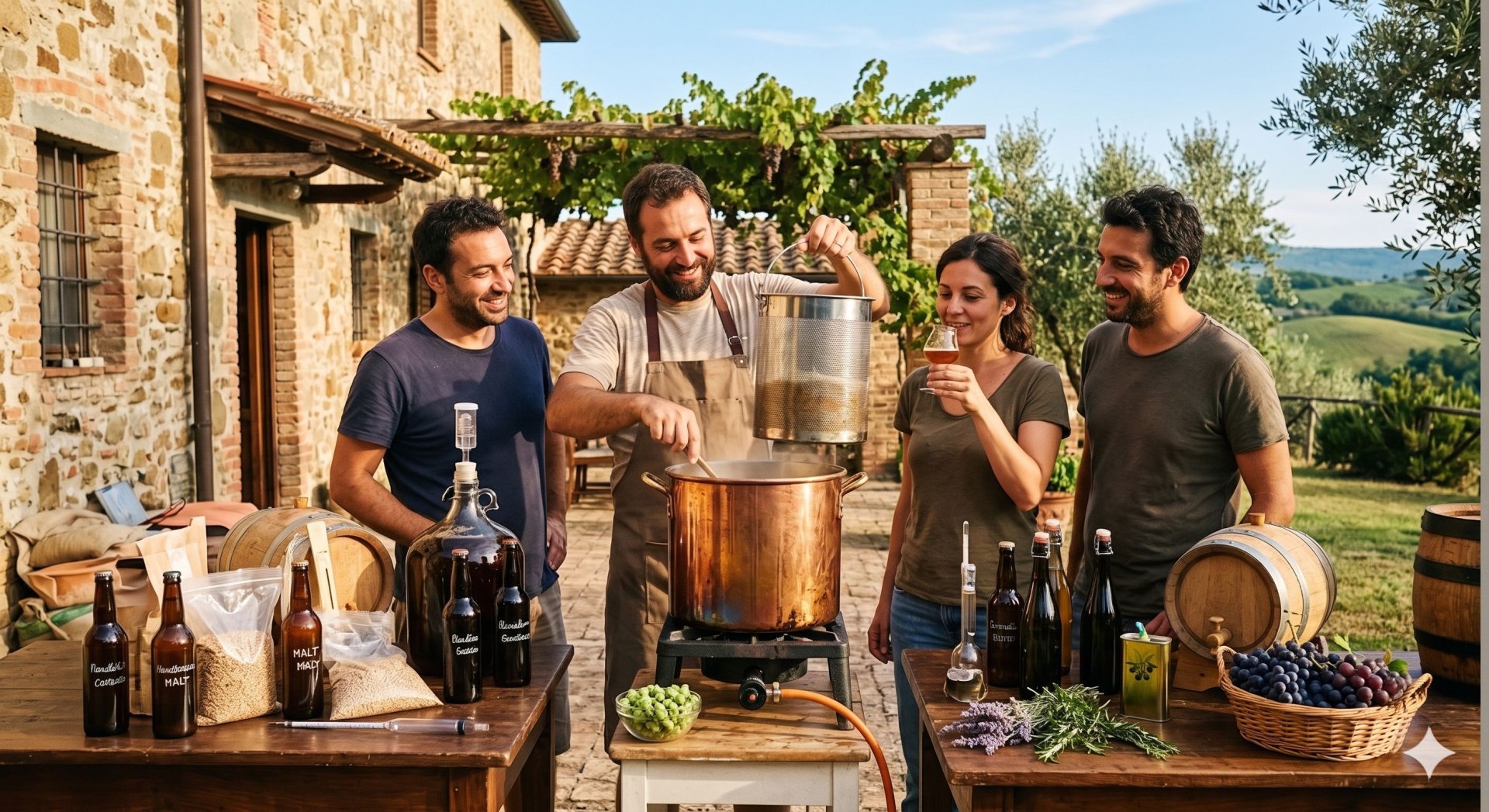  Homebrew in Italy: เมื่อศิลปะการทำเบียร์มาบรรจบกับกลิ่นอาย Tascany 