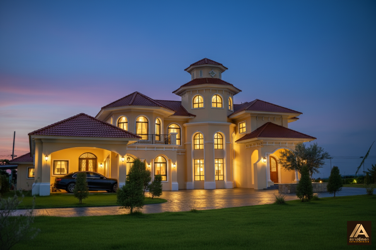 ผลงานบ้าน คุณภาณุพันธ์ SP-16 (Modern Classic)