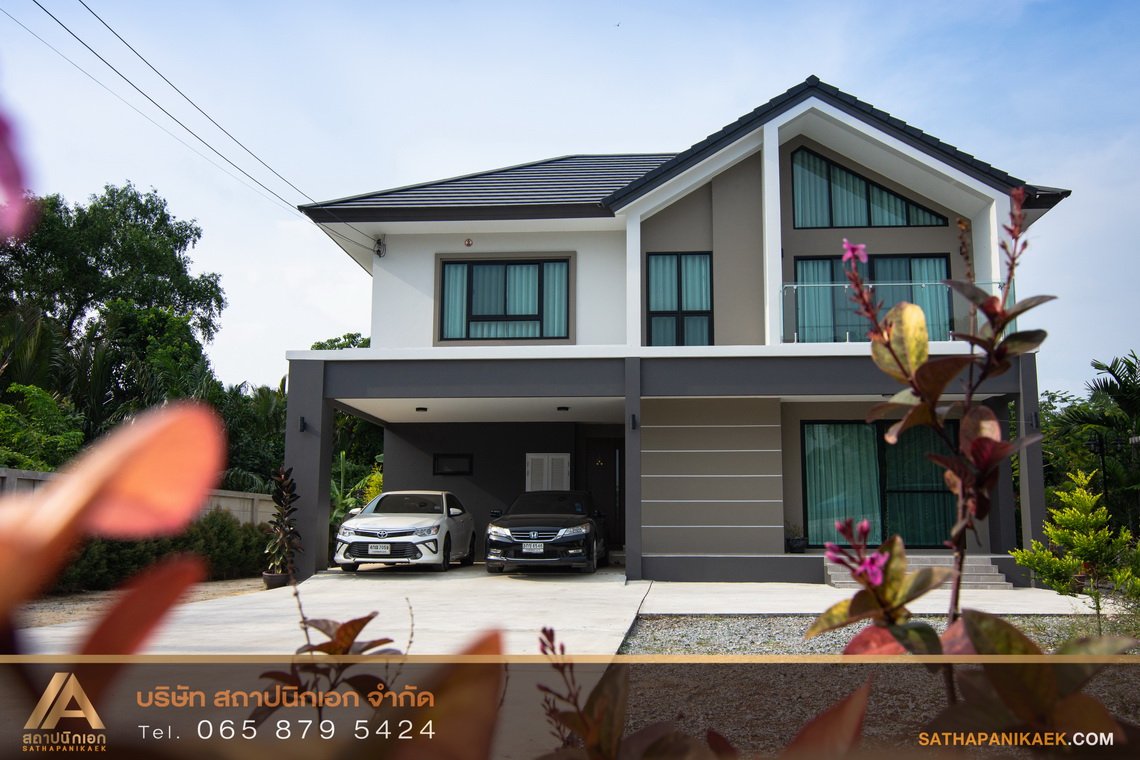 ผลงานบ้าน คุณเสฎฐวุฒิ สไตล์นอร์ดิก  ผลงานบ้าน คุณเสฎฐวุฒิ สไตล์นอร์ดิก