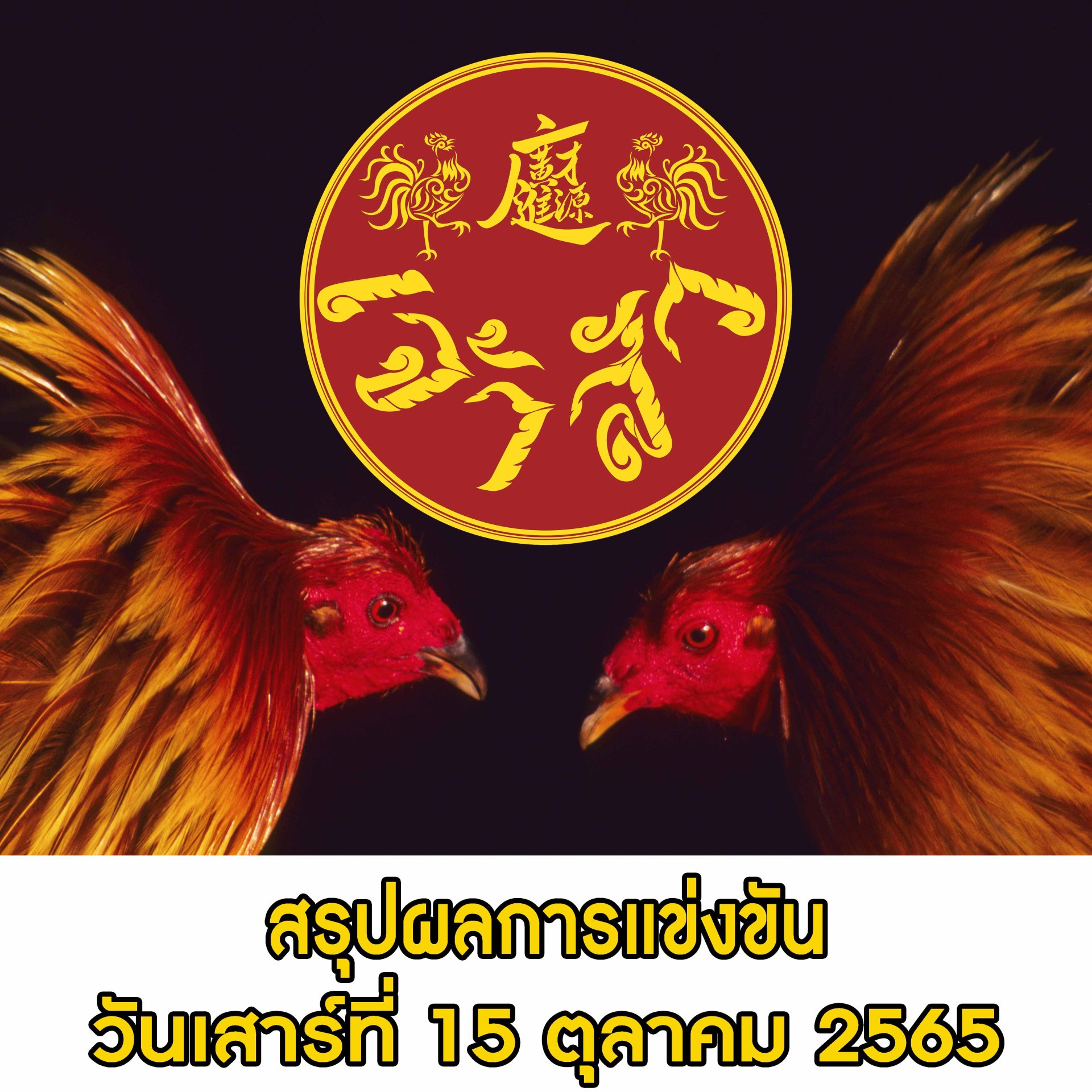 ผลการแข่งขัน ประจำวันที่ 15 ตุลาคม 2565