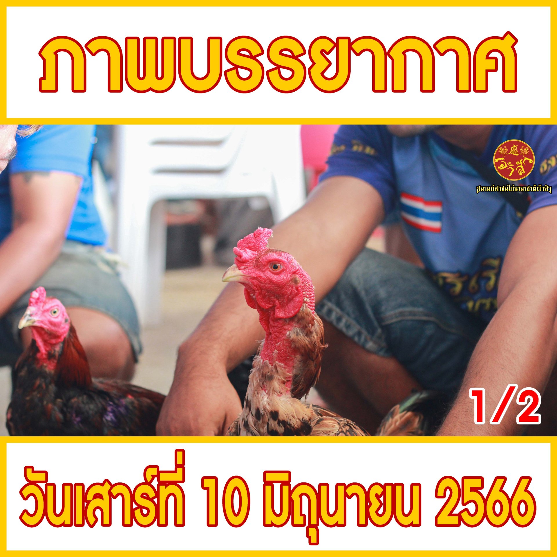 [1/2] ภาพบรรยากาศ วันที่ 10 มิถุนายน 2566