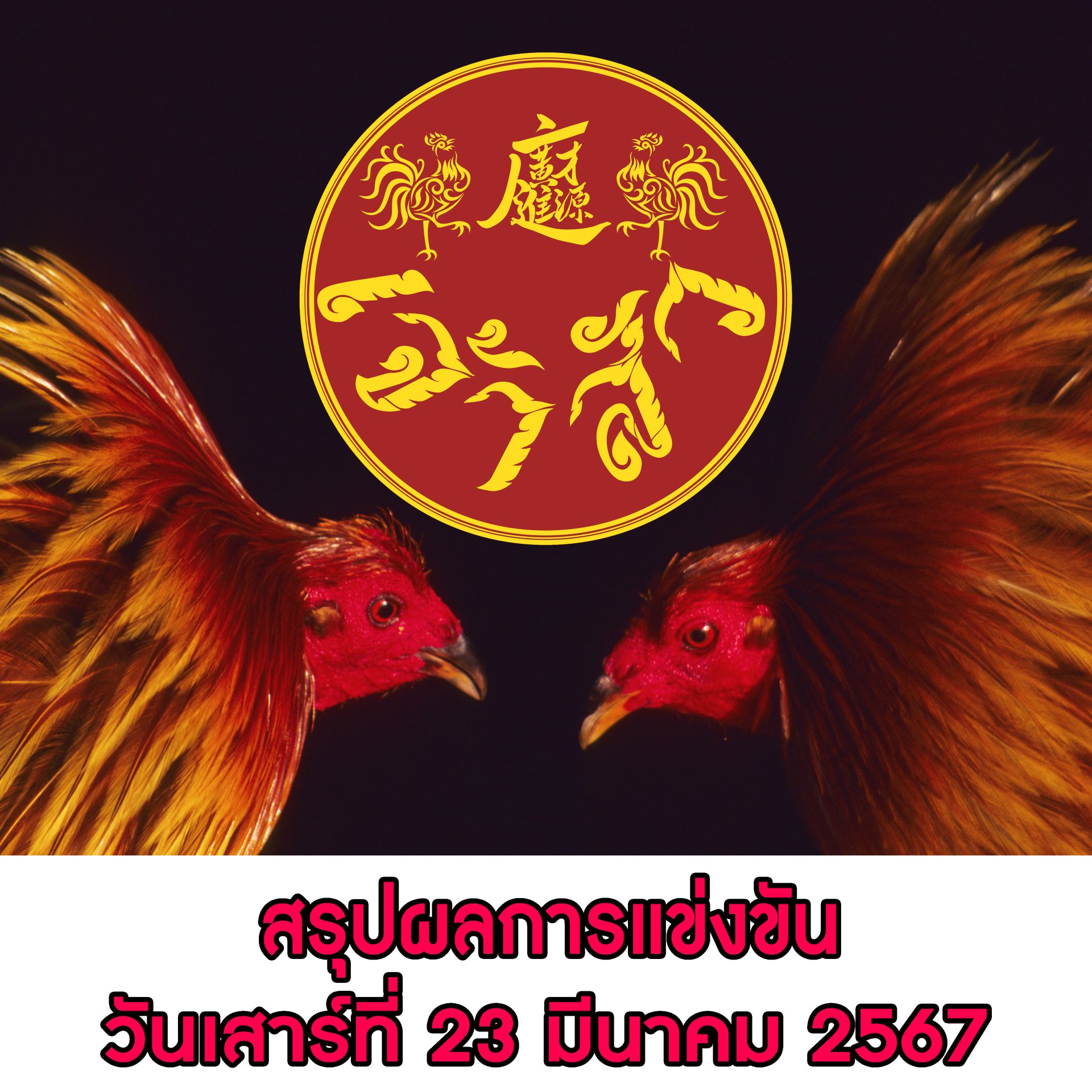 ผลการแข่งขัน ประจำวันที่ 23 มีนาคม 2567 (บ้านคลอง พิมาย) ผลการแข่งขัน ประจำวันที่ 23 มีนาคม 2567 (บ้านคลอง พิมาย)