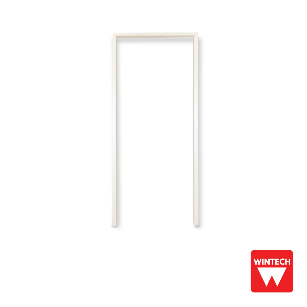 White PVC Door Frame with Wintech Frame Lining