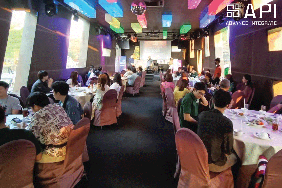 บรรยากาศกิจกรรมงานเลี้ยงปีใหม่ 